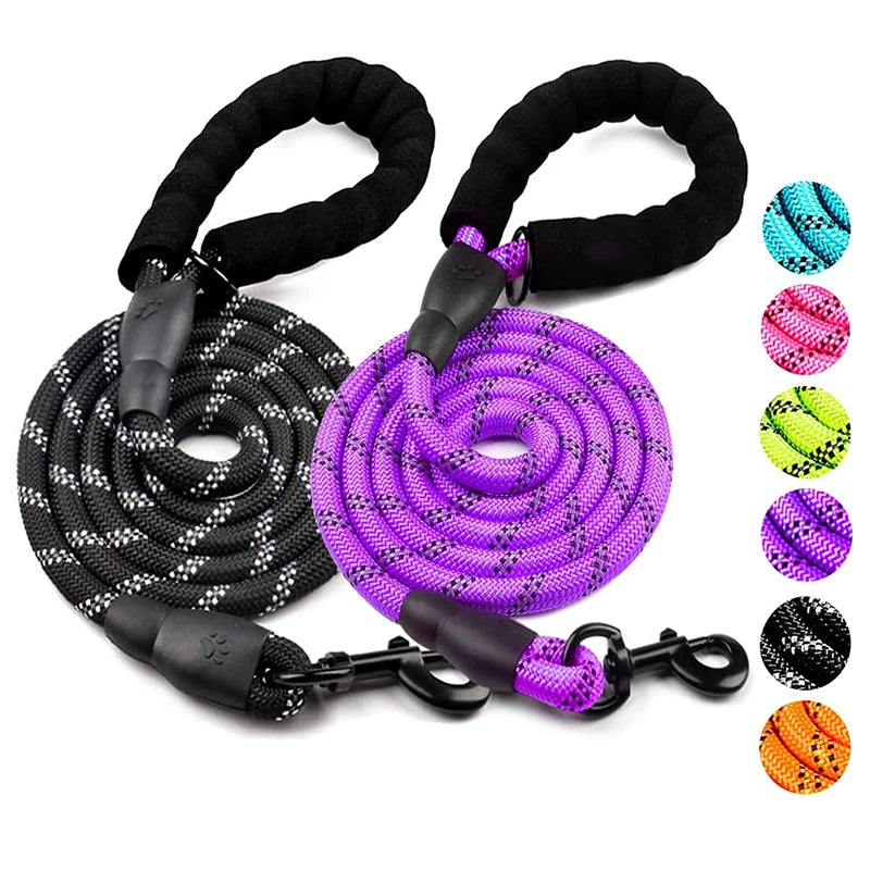 KOSTELOSE VERSAND---Starke Hundeleine, Reflektierende Leine für große kleine mittelgroße Hundeleine - Elite Pup Finds Store  Hunde Accessoires 