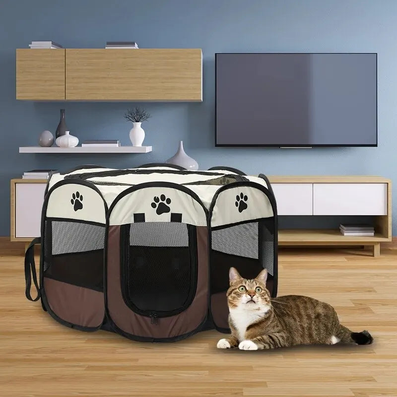 KOSTELOSE VERSAND--Tragbarer, faltbarer Haustierzelt - Elite Pup Finds Store  Hunde Accessoires 