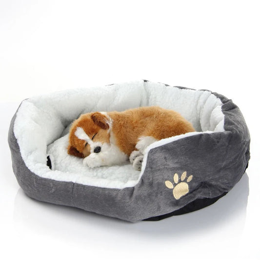 KOSTENLOSE VERSAND .Hundebett, Katzenbett, Haustierbetten mit verdicktem PP-Baumwoll-Hundehöhlenbett - Elite Pup Finds Store  Hunde Accessoires 