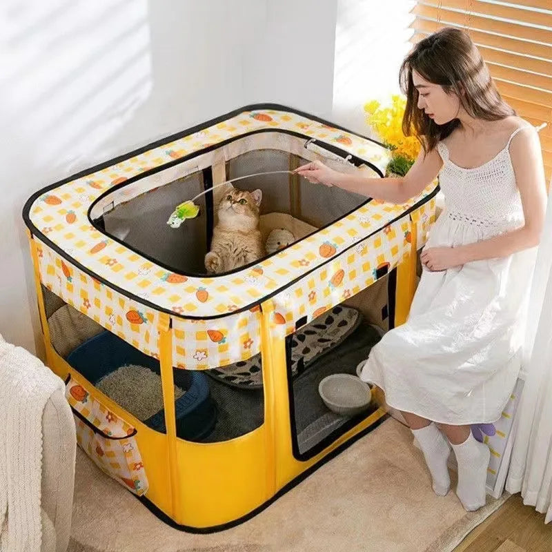 KOSTENLOSE VERSAND ---Tragbarer, faltbarer Laufstall für Haustiere für Haustier-Zwinger, Laufstall für drinnen und draußen, Hundelaufstall für Reisen und Camping - Elite Pup Finds Store  Hunde Accessoires 