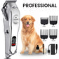 KOSTENLOSE VERSAND.--Professioneller Hundehaarschneider, komplett aus Metall, wiederaufladbar, Haustier-Trimmer, Katzenrasierer, Schneidemaschine, Welpenpflege, Haarschnitt, geräuscharm - Elite Pup Finds Store  Hunde Accessoires 