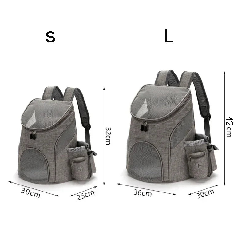 KOSTENLOSE VERSAND ::Tragbare Hundetasche aus Netzgewebe, atmungsaktiver Hunderucksack, faltbar, große Katzentragetasche, tragbarer Haustierträger für Reisen im Freien - Elite Pup Finds Store  Hunde Accessoires 