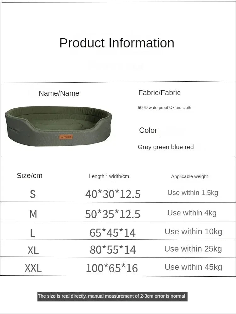 Hundebett Home Hunde Zubehör Haustierbetten Produkte Matte Liegen Zubehör Matten Mittel Sofa Bett Haustiere Welpenbetten - Elite Pup Finds Store  Hunde Accessoires 
