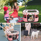 KOSTENLOSE VERSAND ---Tragbarer, faltbarer Laufstall für Haustiere für Haustier-Zwinger, Laufstall für drinnen und draußen, Hundelaufstall für Reisen und Camping - Elite Pup Finds Store  Hunde Accessoires 
