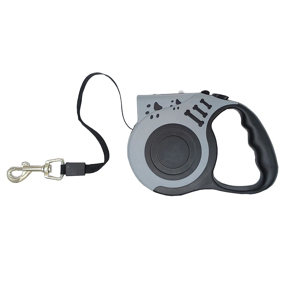 KOSTELOSE VERSAND --Einziehbare Hundeleine mit LED-Taschenlampe, langlebiger Zuggurt für Welpen und Katzen, Außenleine, ausziehbar für kleine Hunde, Mops, Heimtierbedarf - Elite Pup Finds Store  Hunde Accessoires 