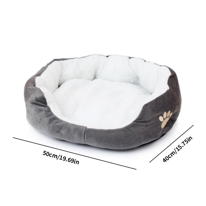 KOSTENLOSE VERSAND .Hundebett, Katzenbett, Haustierbetten mit verdicktem PP-Baumwoll-Hundehöhlenbett - Elite Pup Finds Store  Hunde Accessoires 