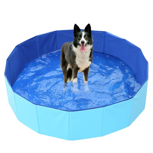 KOSTENLOSE VERSAND Faltbarer Hundepool, Haustierbad, Schwimmwanne, Badewanne, zusammenklappbarer Bade Pool - Elite Pup Finds Store  Hunde Accessoires 