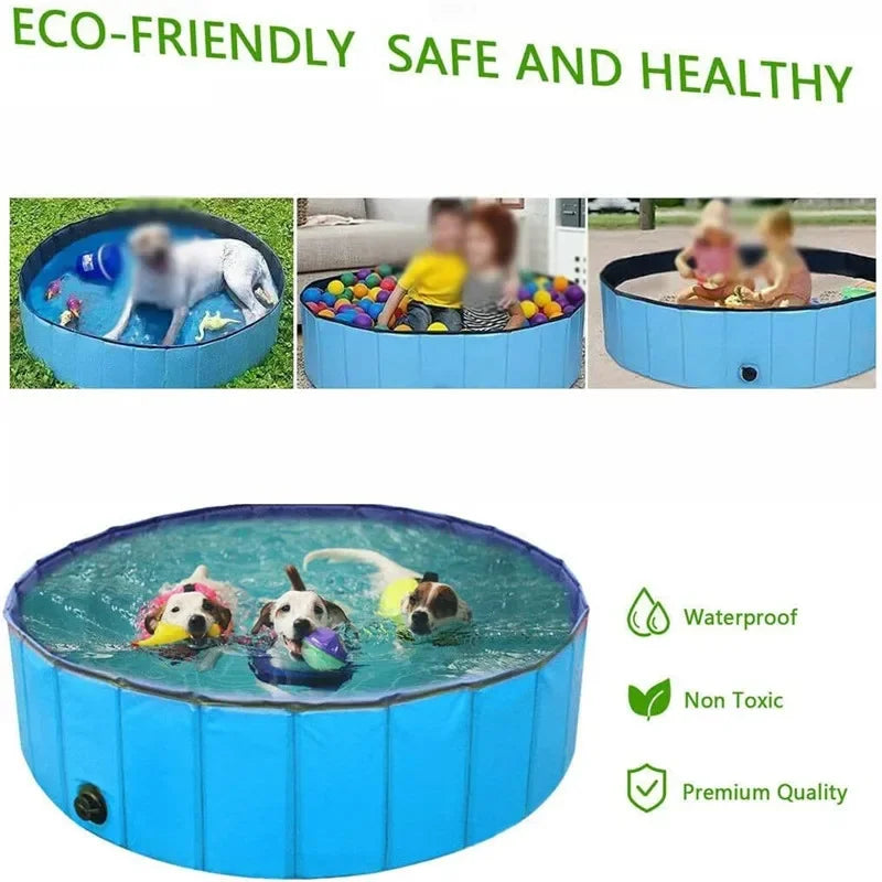 KOSTENLOSE VERSAND Faltbarer Hundepool, Haustierbad, Schwimmwanne, Badewanne, zusammenklappbarer Bade Pool - Elite Pup Finds Store  Hunde Accessoires 