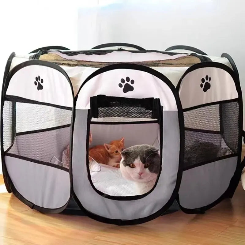 KOSTELOSE VERSAND--Tragbarer, faltbarer Haustierzelt - Elite Pup Finds Store  Hunde Accessoires 